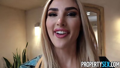 Smoking Hot Blonde Real Estate Agent Kenzie Anne Makes Sex Video